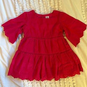 Gap dark pink 2T midi dress
